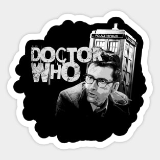 david tennant in doctor who comic style Sticker